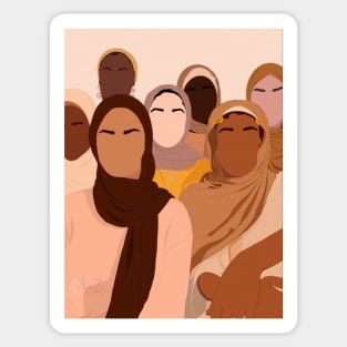 Hijabi Women Sticker